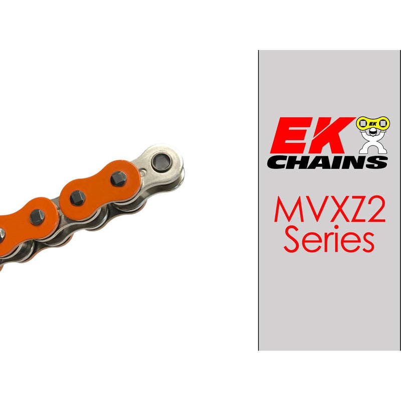 Load image into Gallery viewer, EK 520-MVXZ2 MX Motorcycle Drive Chain (Specify Links and Color) Rivet Master Link