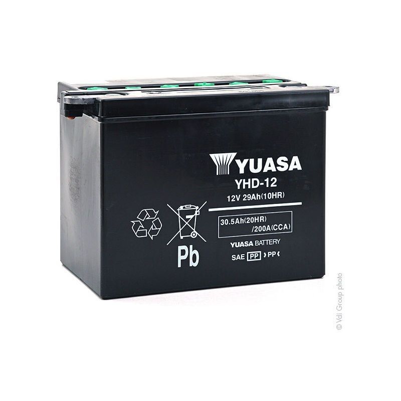 Load image into Gallery viewer, Yuasa Conventional YHD12 12 Volt Battery YUAM22H12TWN