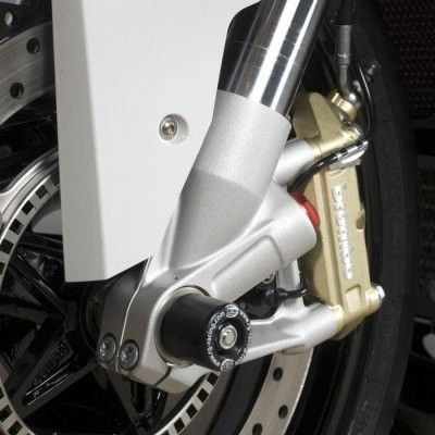 Load image into Gallery viewer, R&G Racing Black Fork Protectors For 2009-2014 BMW HP4 ABS