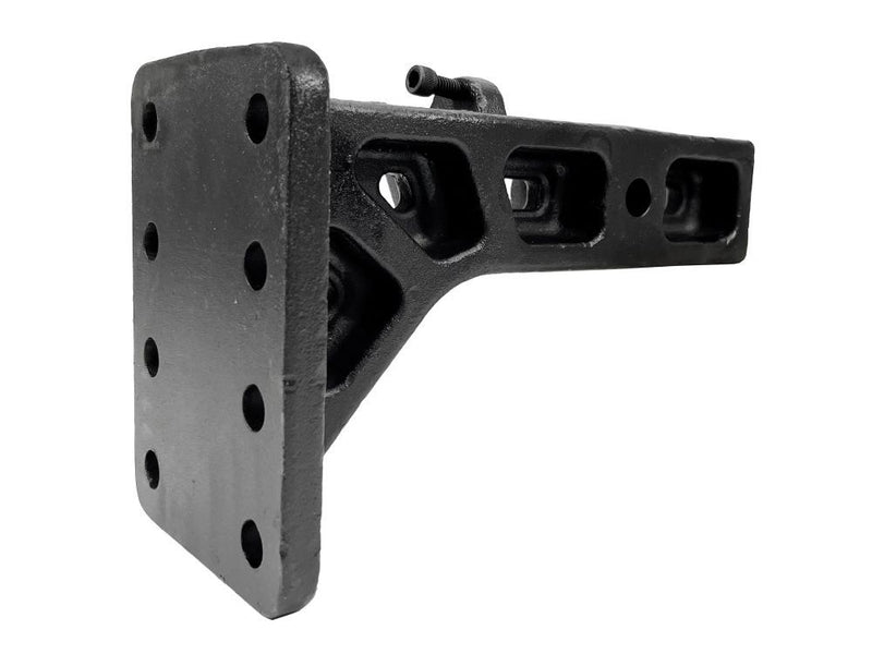 Load image into Gallery viewer, Pintle Hook Mount with Rattle Reducer fits 2 1/2 Inch Receiver Hitch - 24,000 Gross Tow Capacity