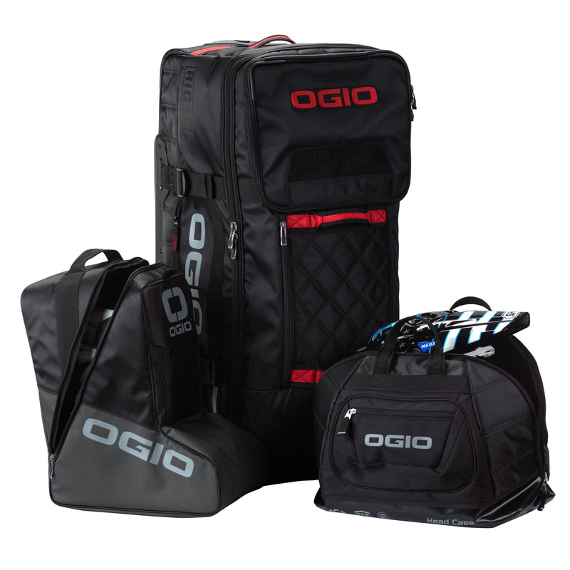 Load image into Gallery viewer, Ogio Rig T3 Black Wheeled Travel Bag SET - 5919580OG