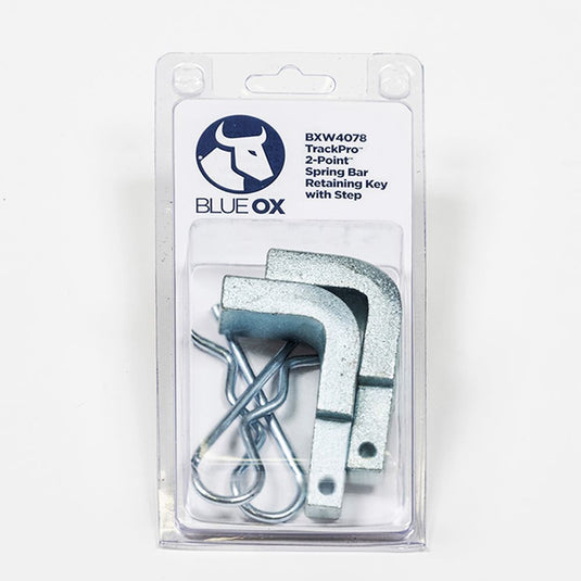 Blue Ox BXW4078 TrackPro and 2-Point Weight Distribution Replacement Retaining Key w/ Step, Pair