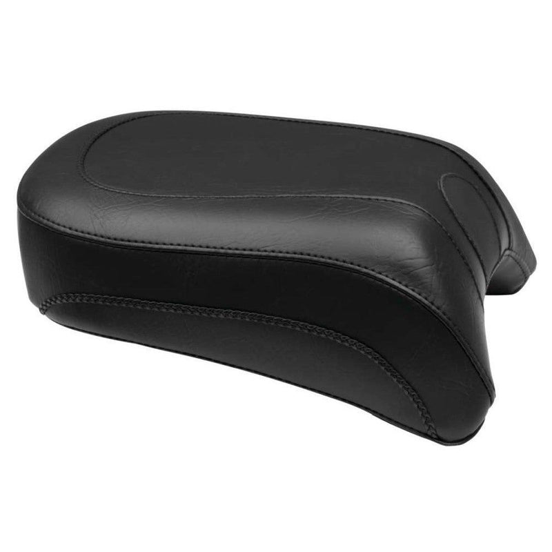 Load image into Gallery viewer, Mustang Vintage Wide Solo Plain Rear Seat Black For Harley-Davidson Softail Deluxe 2016-2017 76236