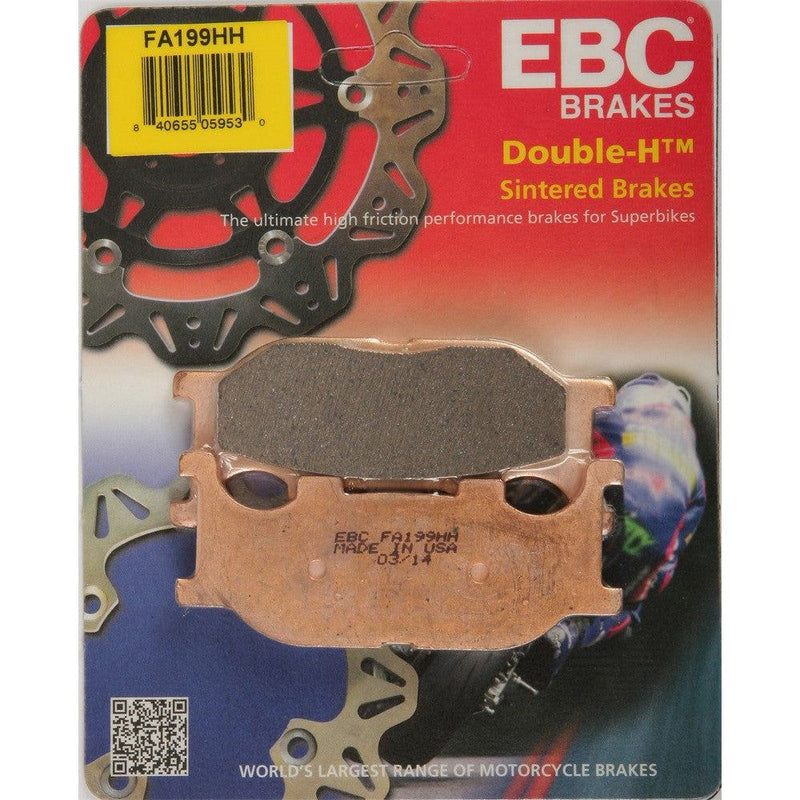 Load image into Gallery viewer, EBC 1 Pair Sintered HH Race Formula Brake Pads MPN FA199HH