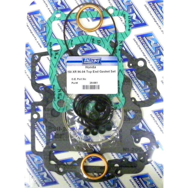 Load image into Gallery viewer, WSM Top End Gasket Kit For Honda 250 XR 96-04 29-661