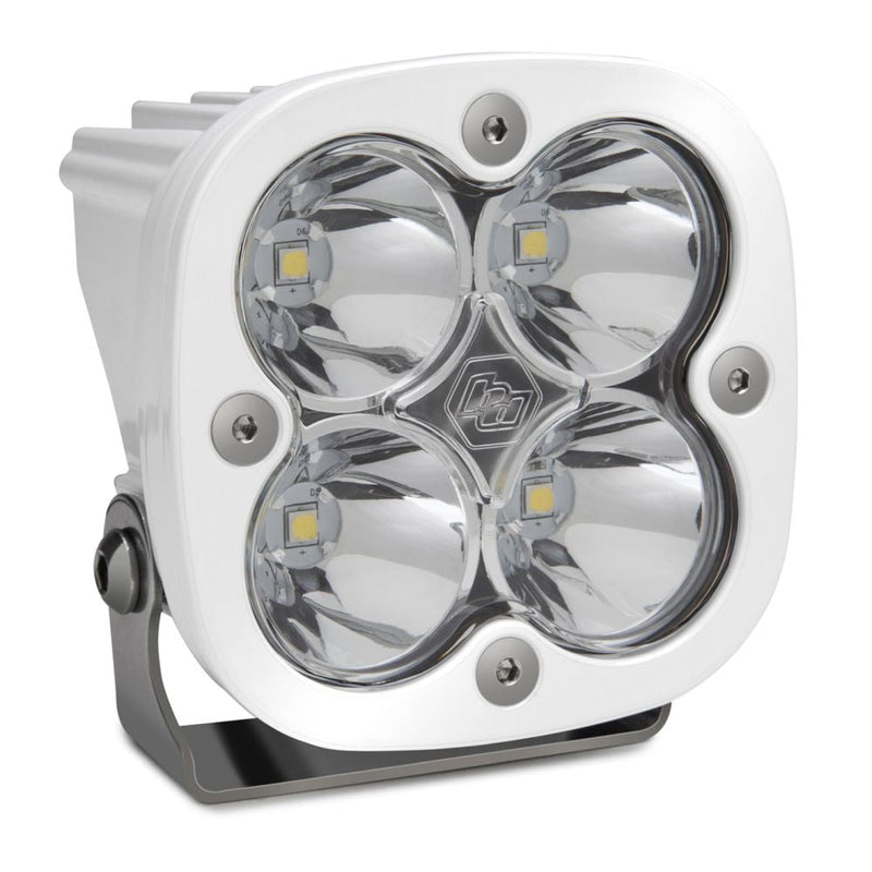 Load image into Gallery viewer, Baja Designs Auxiliary LED Light Pod Each White Frame Squadron Sport Series Spot Pattern Clear Lens Universal 550001WT