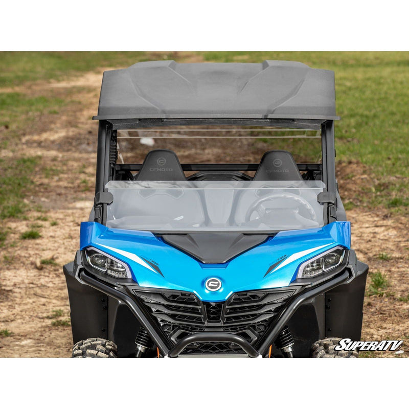 Load image into Gallery viewer, SuperATV CFMOTO ZForce 800 Trail Scratch-Resistant Half Windshield HWS-CF-ZF800T-70
