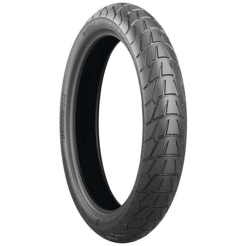 Load image into Gallery viewer, Bridgestone Battlax Adventurecross Scrambler AX41S 120/70ZR17 Front Radial Tire (58H)