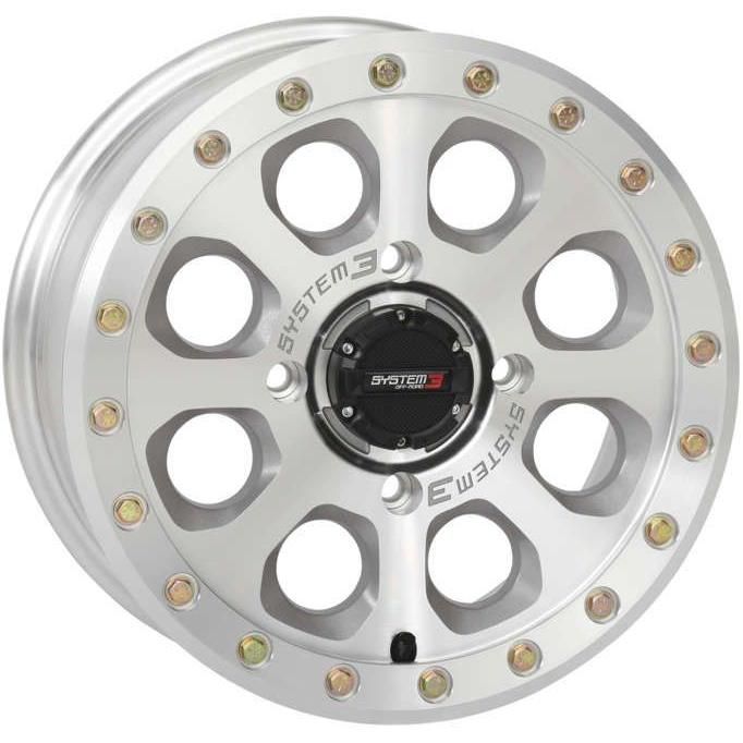 Load image into Gallery viewer, System 3 SB-7 Beadlock Machined Wheel 15x7 5/4.5 6+1 (+50mm) 15S3-7845
