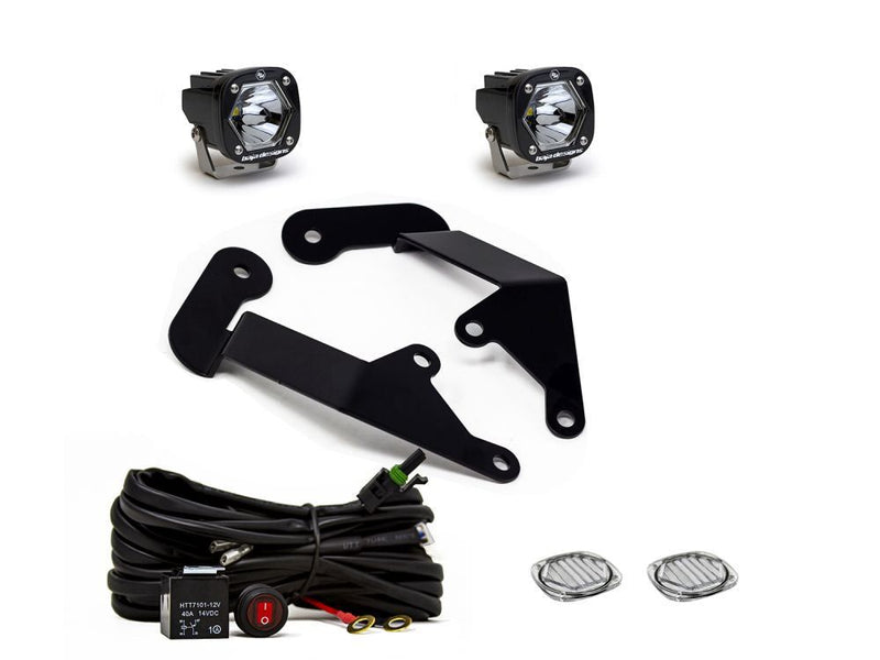 Load image into Gallery viewer, Baja Designs A-Pillar Light Kit Pair S1 Series Spot Pattern Clear Lens 447688