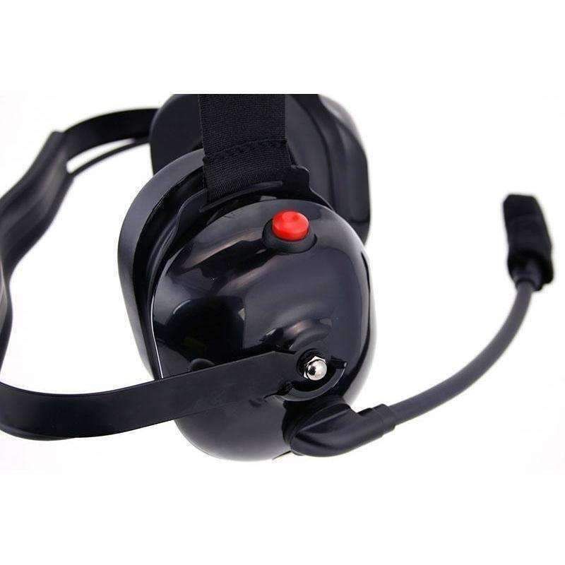 Load image into Gallery viewer, Rugged Radios H60 Dual Radio Behind the Head (BTH) Headset - Black H60-BLK