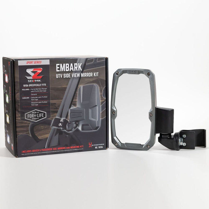 Load image into Gallery viewer, Seizmik Embark Side View Mirrors with ABS Body & Bezel For Pro-Fit/Profiled