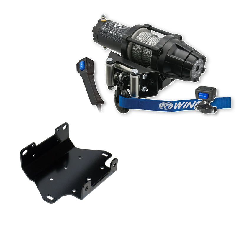 Load image into Gallery viewer, KFI Winch Kit For Yamaha Grizzly 550 4x4 2009-2014