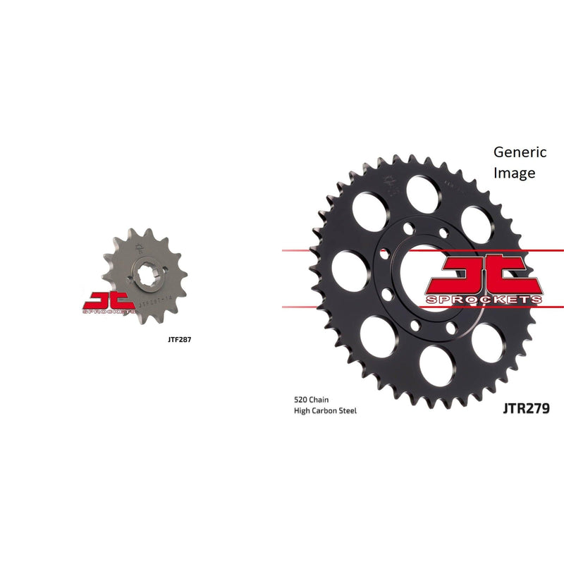 Load image into Gallery viewer, Front & Rear Sprocket Kit for Street HONDA CB250 Nighthawk 1991-2008