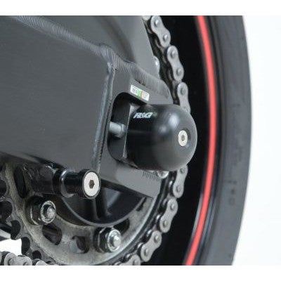 Load image into Gallery viewer, R&G Racing Black Swingarm Protectors For 2011-2017 RIEJU RS3 125