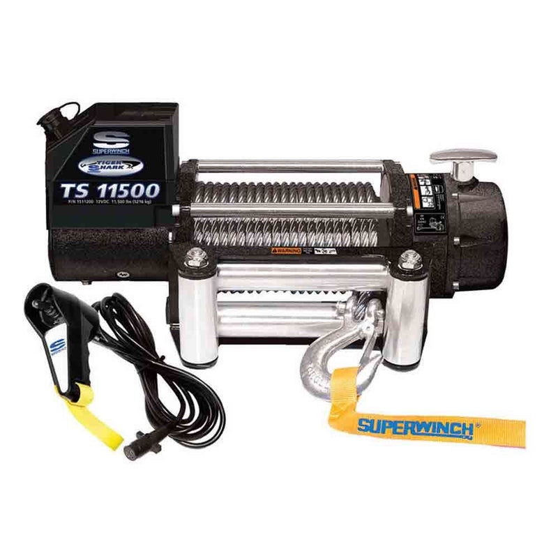 Load image into Gallery viewer, Superwinch (1511200) 11,500 lbs. Capacity Tiger Shark Series Winch - Model TS11500