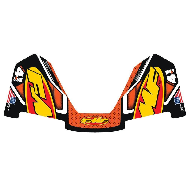 Load image into Gallery viewer, FMF Factory 4.1 Orange Decal 014850