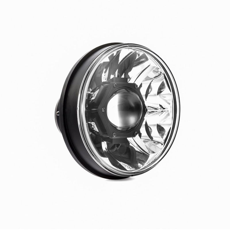 Load image into Gallery viewer, KC HiLiTES 7" Gravity LED Pro DOT Headlight - Driving Beam - Single - Universal / 07-18 Jeep JK