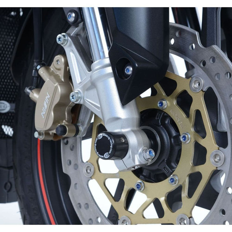 Load image into Gallery viewer, R&G Racing Black Fork Protectors For 2017-2020 Honda CBR250RR