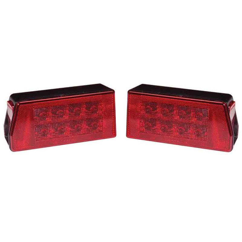 Load image into Gallery viewer, Rectangular Submersible LED Tail Light Kit for "Under 80" Trailers