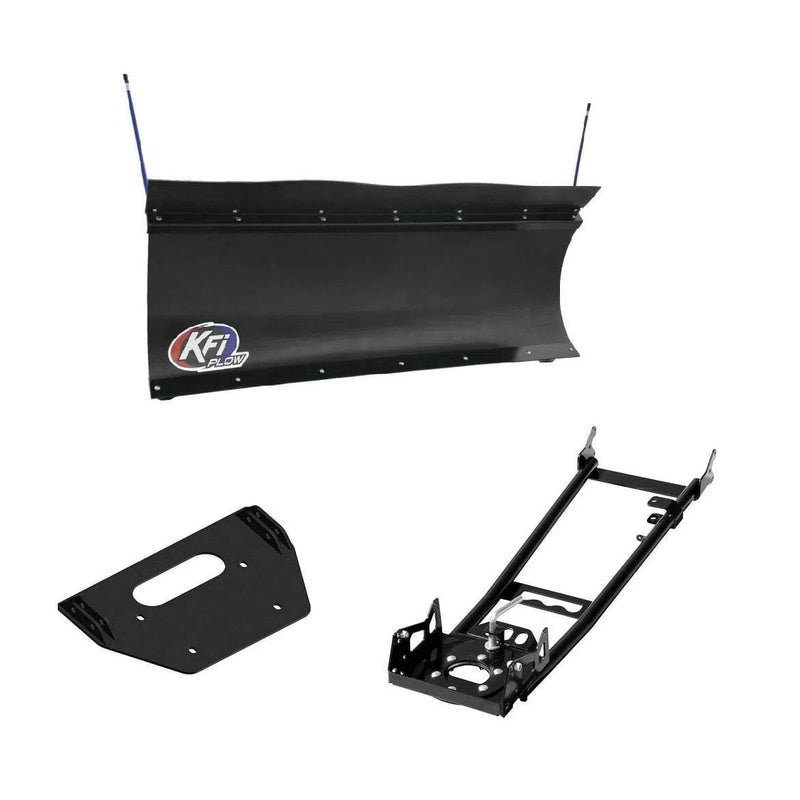Load image into Gallery viewer, KFI 60" ATV Snow Plow Kit Pro-Poly Blade - For Can-Am Yamaha Kawasaki Suzuki