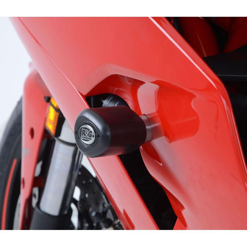 Load image into Gallery viewer, R&G Racing White Aero Style Crash Protection Bobbins CP0427WH