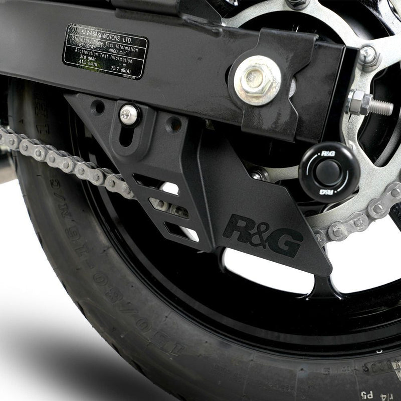 Load image into Gallery viewer, R&G Racing Black Chain & Sprocket Guard For 2024-2025 Kawasaki Eliminator 500