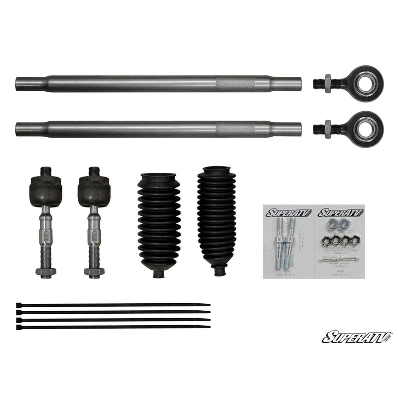 Load image into Gallery viewer, SuperATV Polaris RZR XP Turbo 2017-2021 Heavy-Duty Tie Rod Kit TRK01-001-0