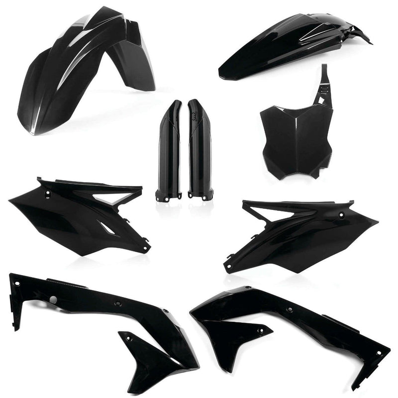 Load image into Gallery viewer, Acerbis Black Full Plastic Kit for Kawasaki - 2449570001