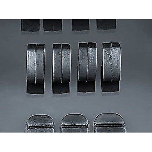 Load image into Gallery viewer, KURYAKYN BLACK REPLACEMENT PADS FOR SMALL TRIDENT OR ISO PAGS SET OF 8 8009