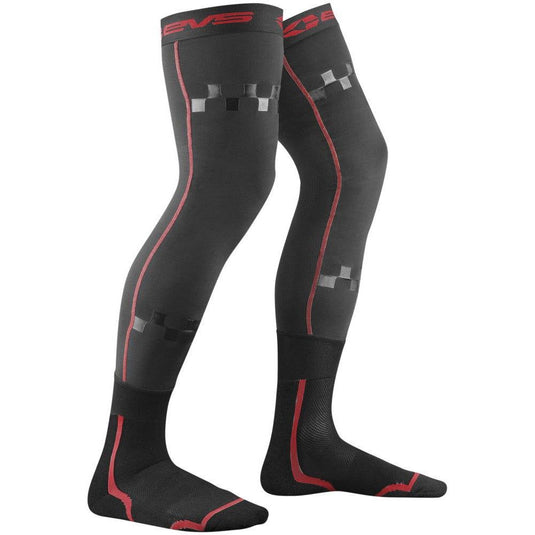 EVS Youth Fusion Sock Sleeve Combo Black/Red - FSN-R/BK-Y