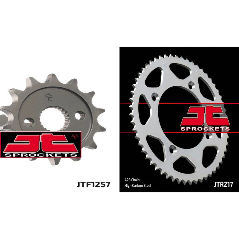 Load image into Gallery viewer, Front & Rear Sprocket Kit for HONDA CR80 R-428 Chain Conversion 96-02