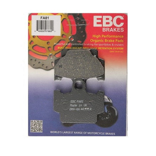 Load image into Gallery viewer, EBC Brake Pad Kit FA81 for Yamaha RZ350 1984-1985