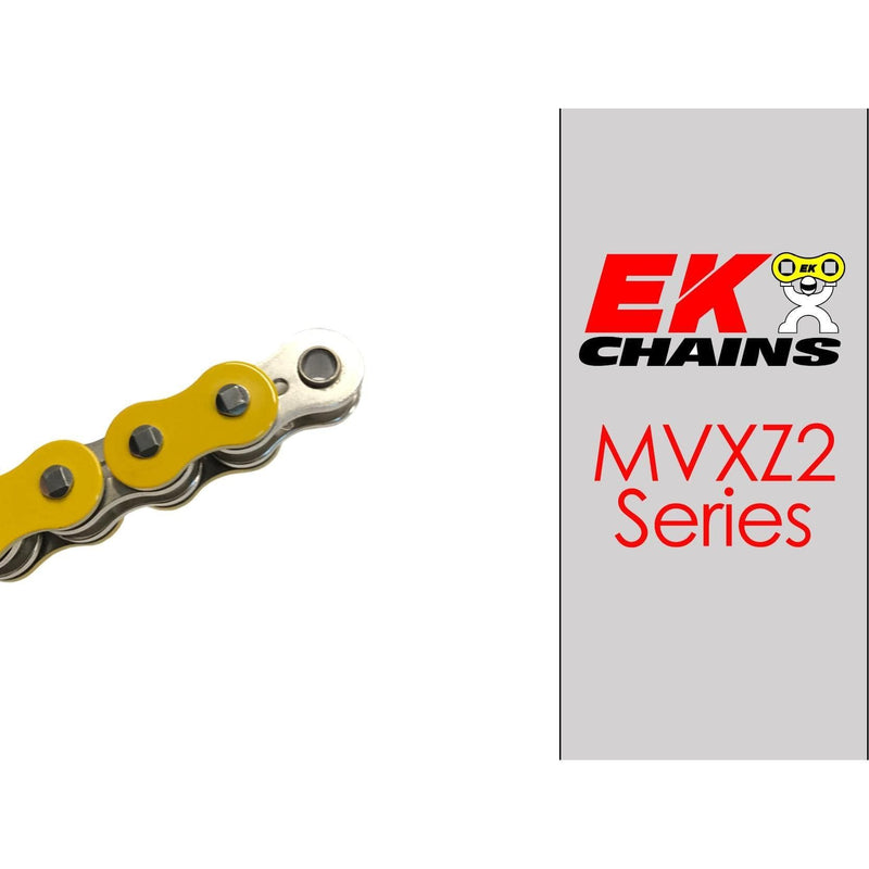 Load image into Gallery viewer, EK 525-MVXZ2 Motorcycle Drive Chain (Specify Links and Color) Rivet Master Link
