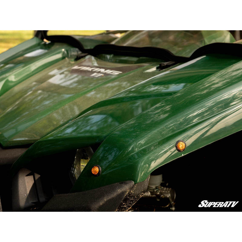 Load image into Gallery viewer, SuperATV Yamaha Viking Deluxe Plug & Play Turn Signal Kit TSK-Y-VIK-004