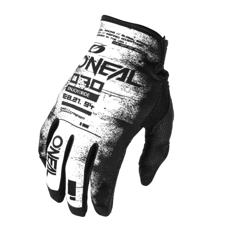 Load image into Gallery viewer, O'Neal Mayhem Scarz Black / White Gloves