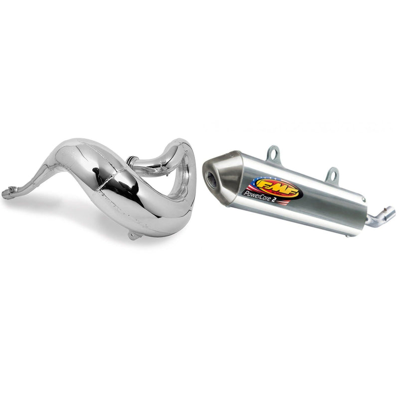 Load image into Gallery viewer, Fatty Exhaust Pipe & Powercore 2 Silencer for HUSQVARNA TE 300 2017