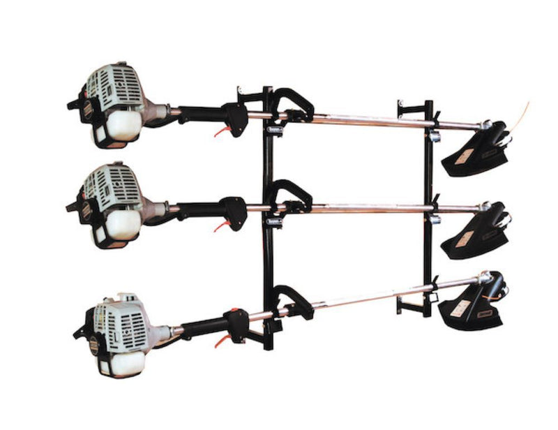 Load image into Gallery viewer, 3-Position Snap-In Trimmer Rack For Enclosed Landscape Trailers