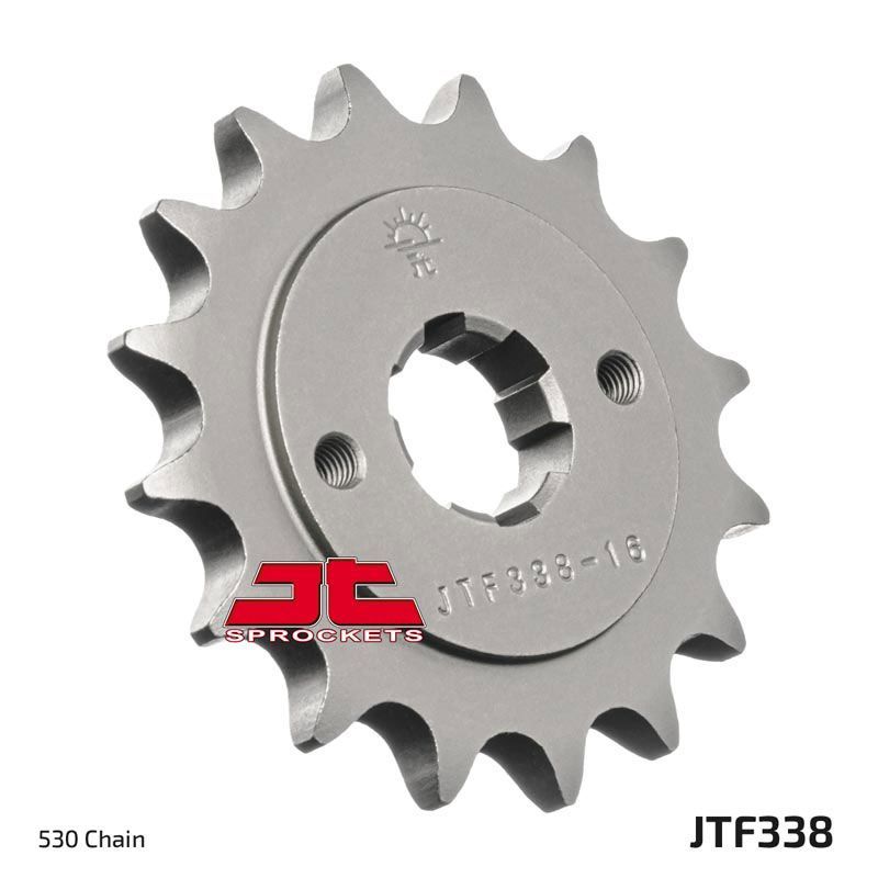 Load image into Gallery viewer, JT Sprockets Front Steel Countershaft Sprocket 17 Tooth 17T 530 Chain JTF338.17