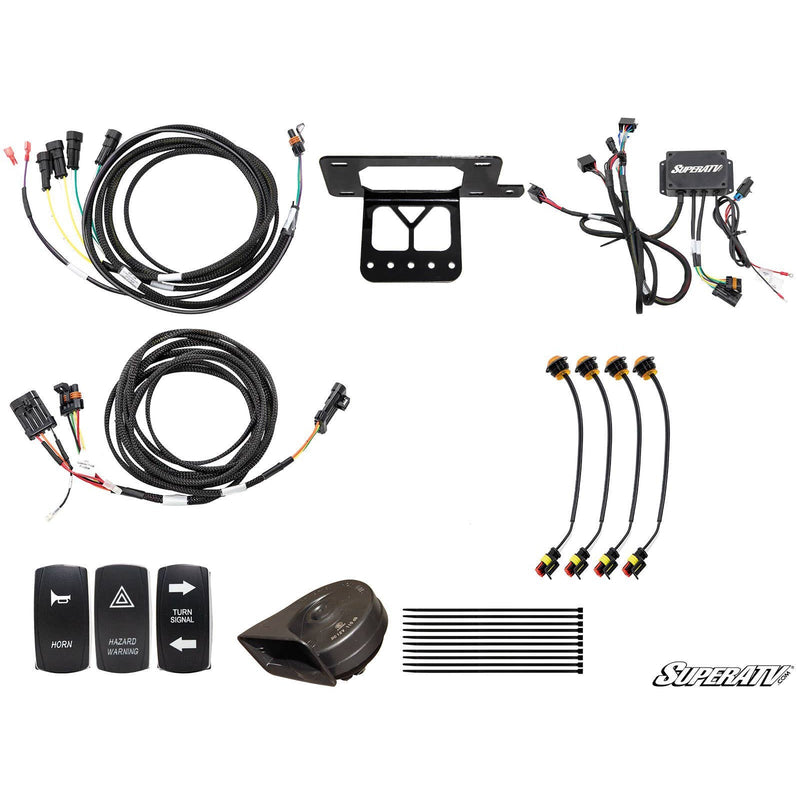 Load image into Gallery viewer, SuperATV Yamaha Viking Deluxe Plug & Play Turn Signal Kit TSK-Y-VIK-004
