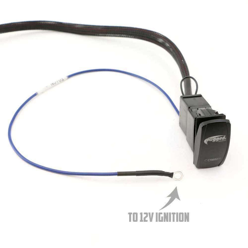 Load image into Gallery viewer, Rugged Radios Rocker Power Switch for Waterproof Mobile Radios and Rugged Intercoms PH-MS-WP