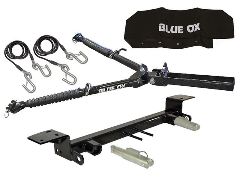 Load image into Gallery viewer, Blue Ox Alpha Tow Bar (8,500 lbs. tow capacity) & Baseplate Combo fits Select Ford Bronco with STANDARD BUMPER (without D'Rings)