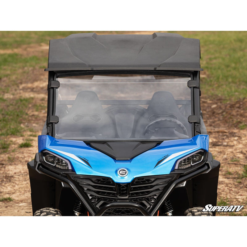 Load image into Gallery viewer, SuperATV CFMOTO ZForce 800 Trail Scratch Resistant Full Windshield WS-CF-ZF800T-70