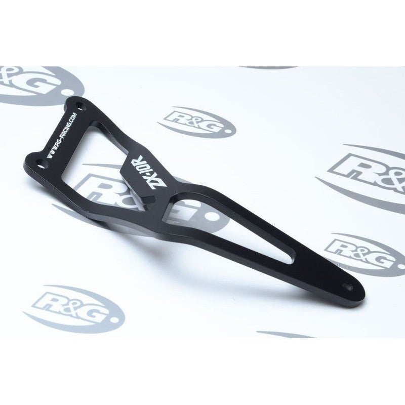 Load image into Gallery viewer, R&G Racing Black Exhaust Hanger For 2008-2009 Kawasaki Ninja ZX10R ZX1000E