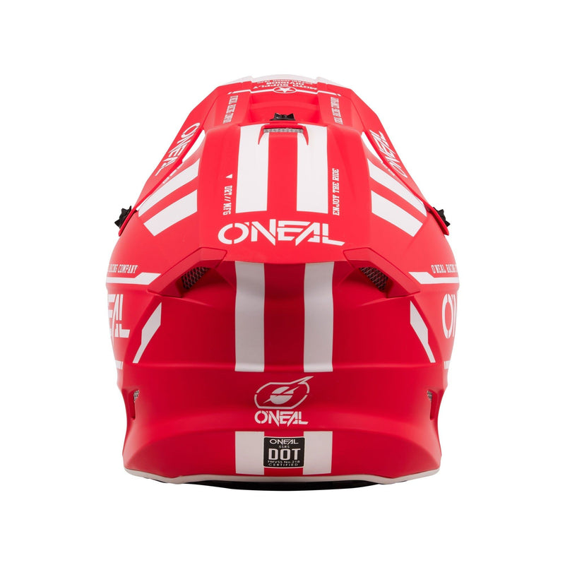 Load image into Gallery viewer, O'Neal 5 SRS Warhawk Red Helmet