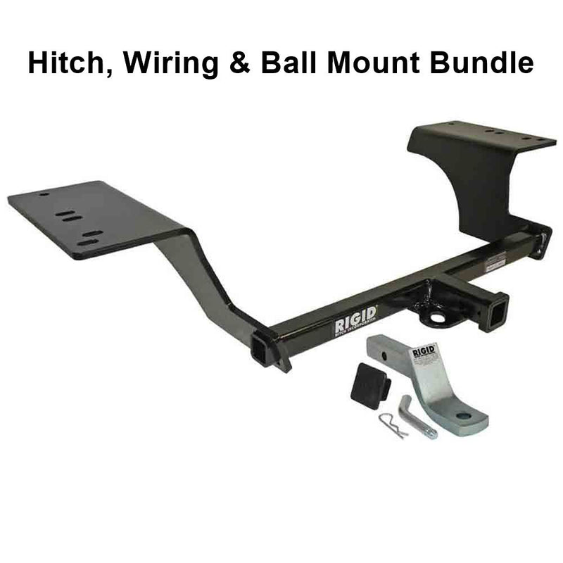 Load image into Gallery viewer, Rigid Hitch (R2-0501) Class II, 1-1/4 Inch Receiver Trailer Hitch Bundle - Includes Ball Mount and Custom Wiring Harness fits 2013-2018 Toyota Avalon