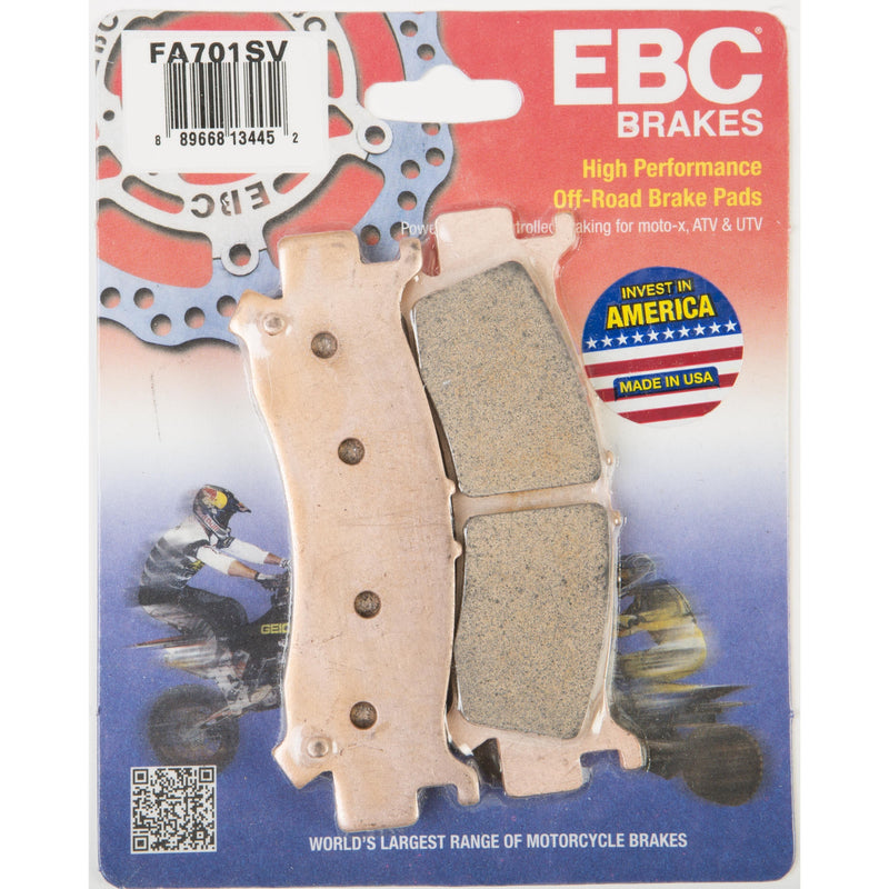 Load image into Gallery viewer, EBC 1 Pair SV Series Severe Duty Brake Pads MPN FA701SV