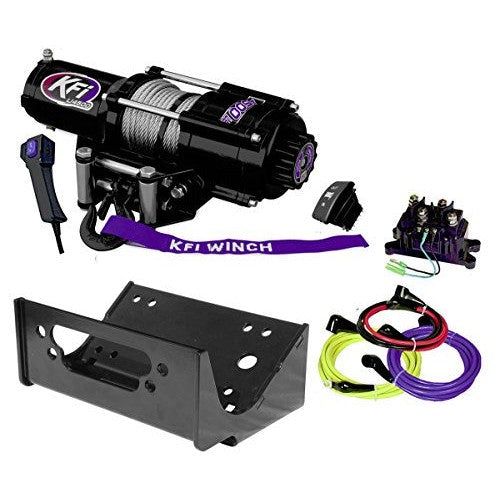 Load image into Gallery viewer, 4500 lb KFI Winch Combo UTV w Mount Kawasaki Teryx 800 Teryx4 750 800 2014-18