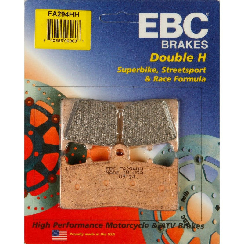 Load image into Gallery viewer, EBC 1 Pair Sintered HH Race Formula Brake Pads MPN FA294HH