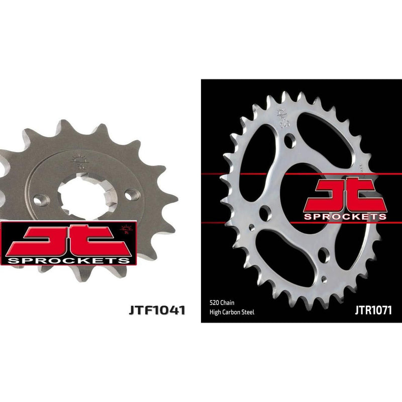 Load image into Gallery viewer, Front & Rear Sprocket Kit for KYMCO 150 MXer/MXU 02-15 JT Sprockets